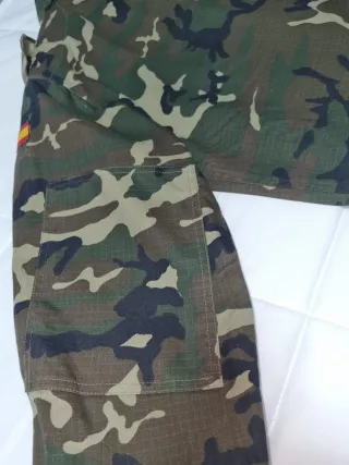Camisa militar camuflaje talla S