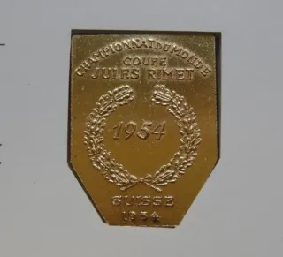 Medalla y autógrafo Fritz Walter, Mundial 1990