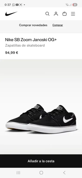 Zapatillas Nike SB Zoom Janoski OG+