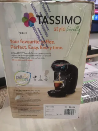 Cafetera Tassimo Bosch Compact One XS