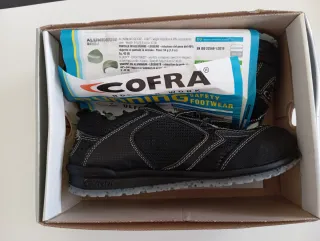 Calzado de seguridad Cofra negro/gris