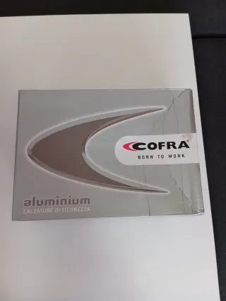 Calzado de seguridad Cofra negro/gris