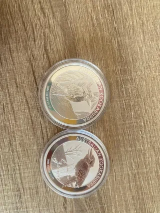 Monedas de Plata Australian Kookaburra
