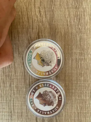 Monedas de Plata Australian Kookaburra