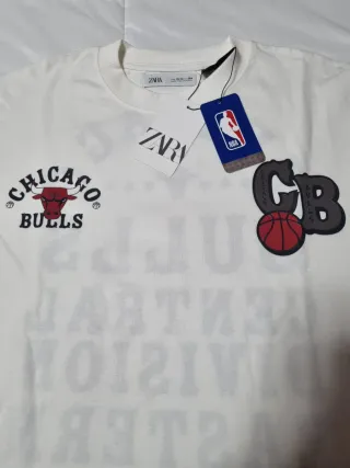 Camiseta Zara Chicago Bulls NBA Niño