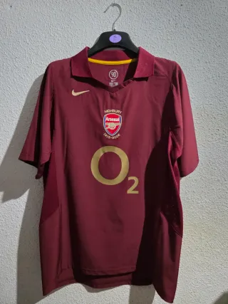 Camiseta Arsenal Retro 2005-2006 HENRY XL