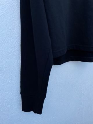 Sudadera Fila Crop Negra Talla S