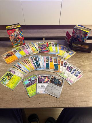 Lote 75 Cartas Pokémon Fuegos Fantasmales + 3 Holo