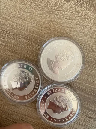 Monedas de Plata Australian Koala