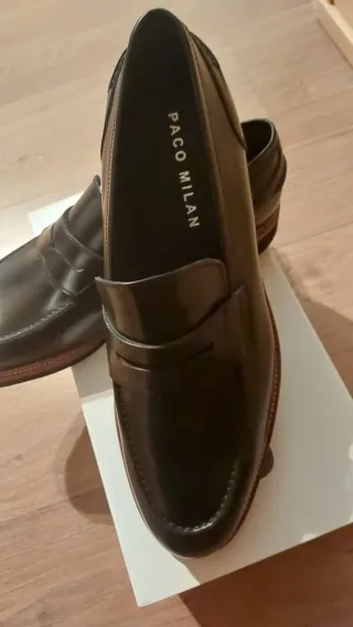 Zapatos de vestir Paco Milan negros