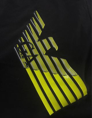 Sudadera EA7 Negra/Verde Talla S