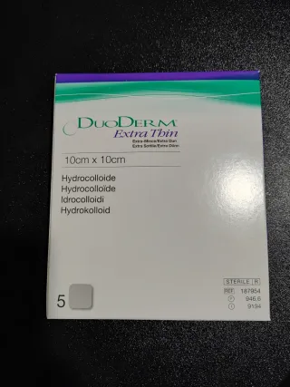Duoderm Extra Thin 5 unidades 10x10cm