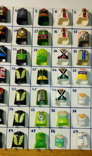 Playmobil Torso Ropa Figuras