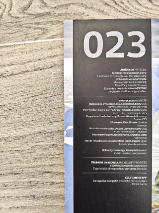 Revista Paisea Arquitectura n°23 DESCATALOGADA