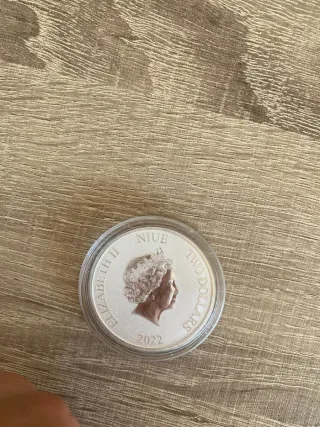 Moneda Plata Disney Aladdin 30 Años