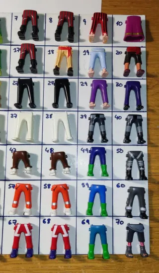 Playmobil Pantalones y Piernas