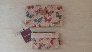 Monedero de corcho