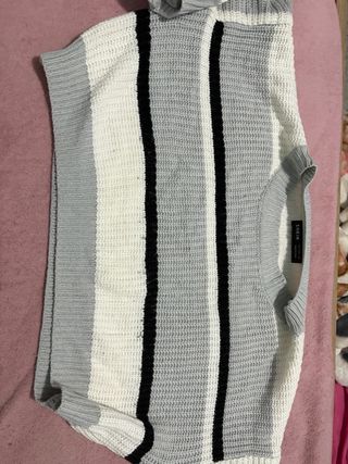 Suéter SHEIN de punto a rayas Talla s