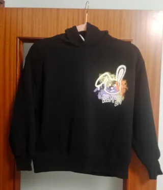 Sudadera Zara niño con estampado de conejo