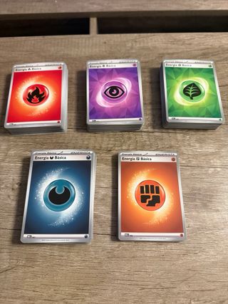 Mega Lote 220 Cartas de Energía Pokémon - Básicas