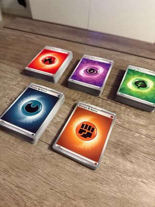Mega Lote 220 Cartas de Energía Pokémon - Básicas