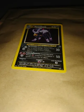 Houndoom Neo Discovery Carta Pokemon