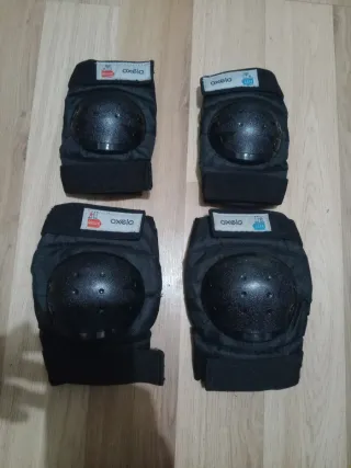 Protecciones Oxelo Codos y Rodillas