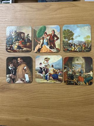 6 Posavasos Pinturas Goya