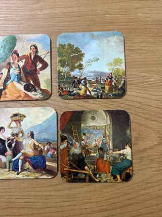 6 Posavasos Pinturas Goya