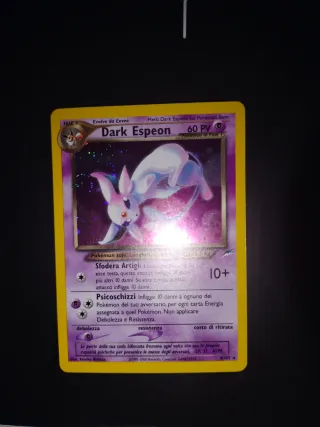 Carta Pokemon Dark Espeon 4/105