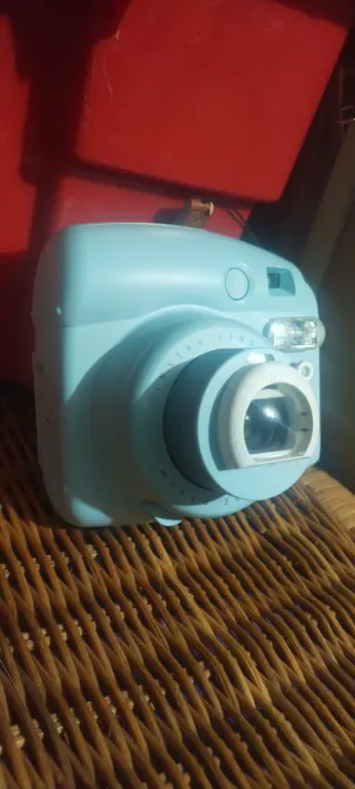 Cámara Fujifilm Instax Mini 9 Azul Claro