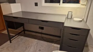 Escritorio Ikea Alex Gris