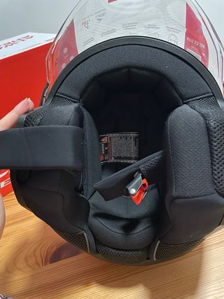 Casco Moto LS2 Airflow II Blanco/Negro