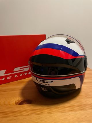 Casco Moto LS2 Airflow II Blanco/Negro