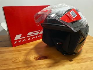 Casco Moto LS2 Airflow II Blanco/Negro