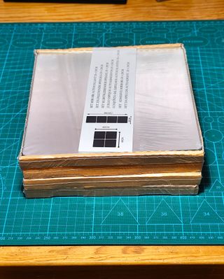 Lote de 16 espejos autoadhesivos 20x20cm. Nuevos