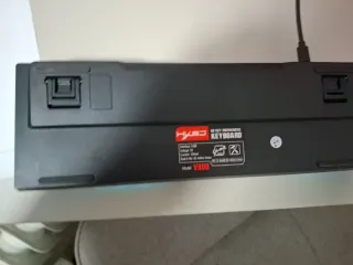 Teclado Mecánico Hysj Negro y Blanco