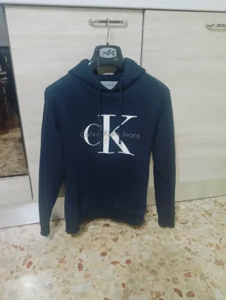 Felpa Calvin Klein Jeans Blu
