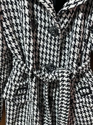 Abrigo Diseño Pata de Gallo