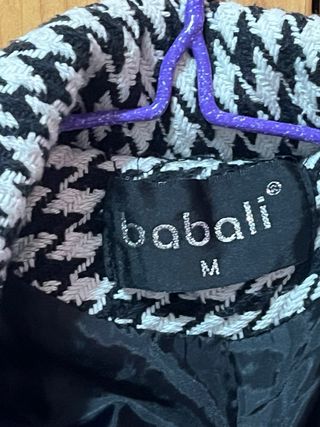 Abrigo Diseño Pata de Gallo