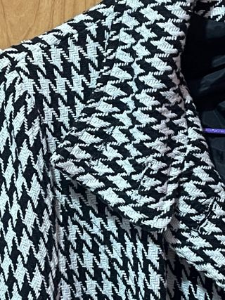 Abrigo Diseño Pata de Gallo