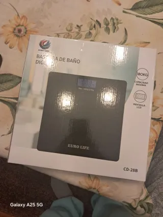 Báscula de Baño Digital Euro Life