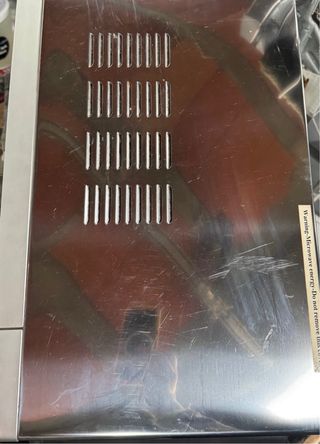 Microondas Nodor plateado