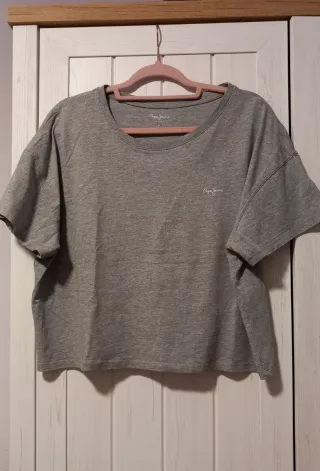 Camiseta Pepe Jeans gris manga corta XL