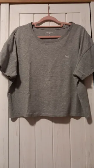 Camiseta Pepe Jeans gris manga corta XL