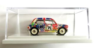 Matchbox x Mr Brainwash: Austin Mini Cooper. Nuevo