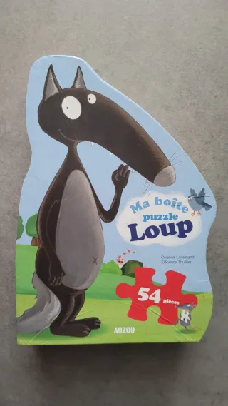 Puzzle 54 piezas Ma boîte puzzle Loup