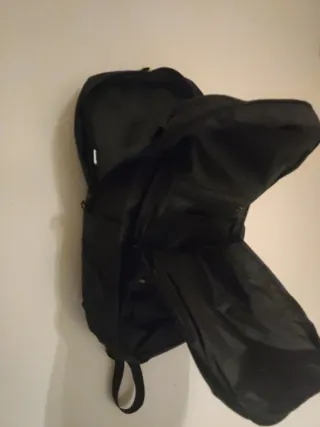 Mochila The North Face Negra y Gris