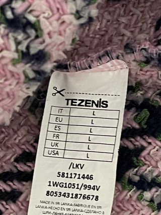 Falda cuadros Tezenis Talla L