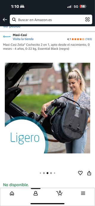 maxi cosi cochecito 2 en 1